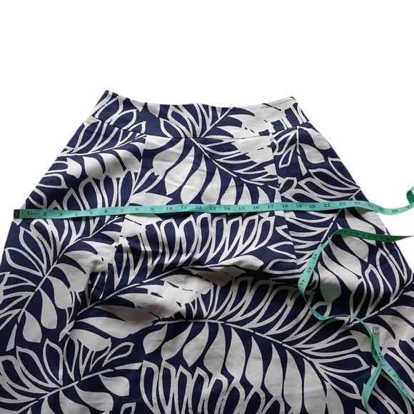 Kate Spade Aline Tropical Print Pleated Skirt - Picture 4 of 12